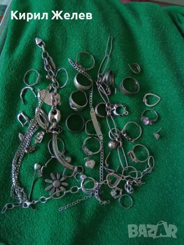 100 грама сребърни накити за поправка за реставрация за части или за материал 50623, снимка 10 - Колиета, медальони, синджири - 50243230