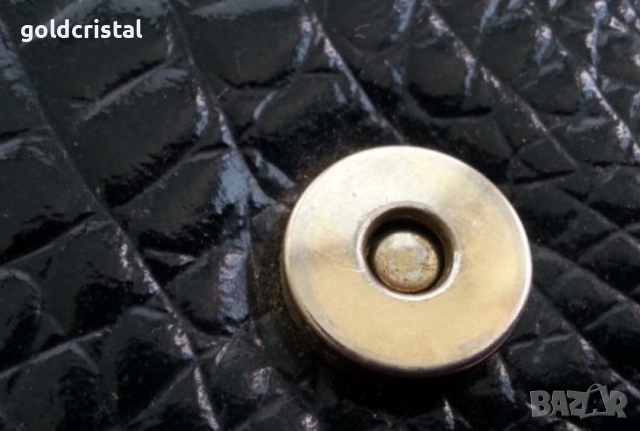 ретро черна лачена чанта , снимка 6 - Антикварни и старинни предмети - 12961631