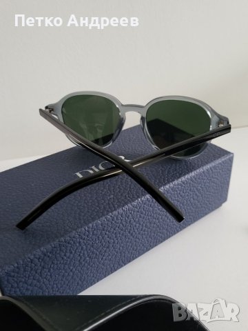 Мъжки слънчеви очила Christian Dior Black Tie Aviator, снимка 8 - Слънчеви и диоптрични очила - 40776867