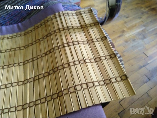 Постелка поставка за топли съдове 47х30см дървена, снимка 3 - Аксесоари за кухня - 40487261