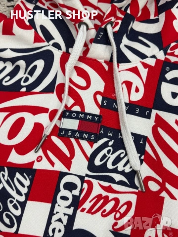 Мъжки суитшърт TOMMY JEANS. Размер М, снимка 4 - Спортни дрехи, екипи - 53273490