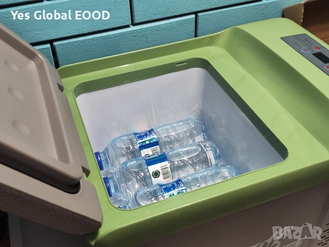 Alpicool C9PT 9L мини хладилник с компресор – охлажда до -20°C, снимка 4 - Хладилници - 51341119