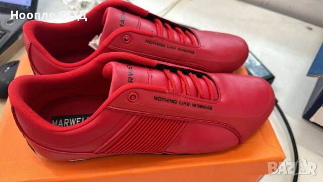 Мъжки спортни обувки 333558 - червени