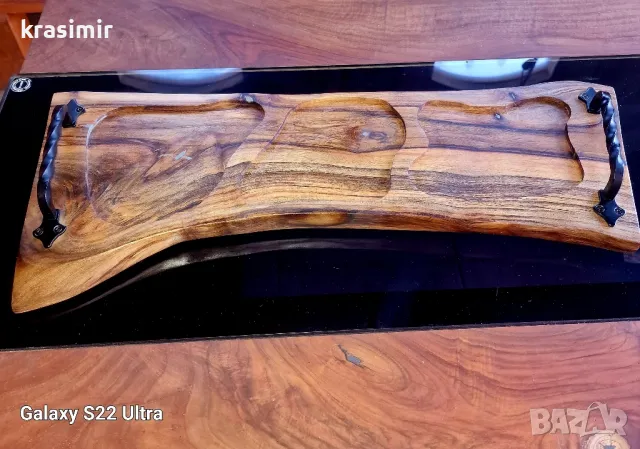 Дъски за мезета от орех , плато, снимка 2 - Аксесоари за кухня - 48332738