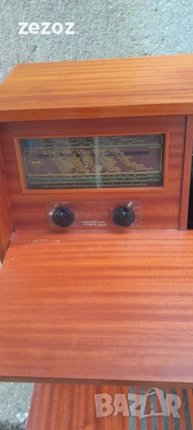 Бар с радио винтидж-DUX, снимка 2 - Шкафове - 50512579