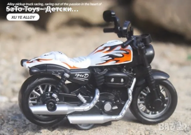 Детска играчка, Пластмасово цветно моторче - TOYCAR38 , снимка 8 - Коли, камиони, мотори, писти - 50439771