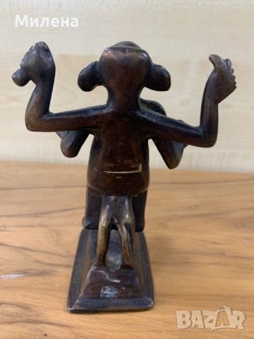 Статуетка на индуисткия бог Ганеша, снимка 4 - Статуетки - 52467533