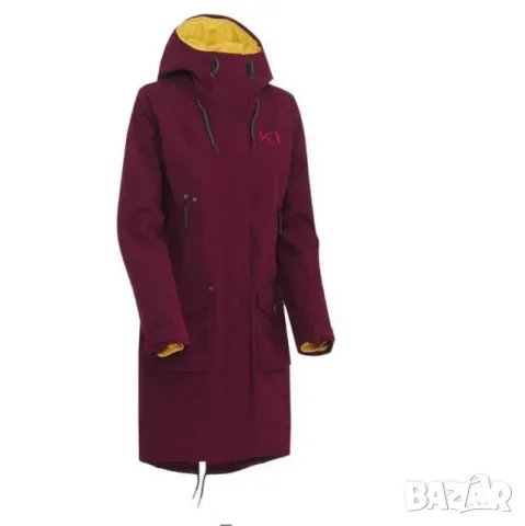 Яке /Палто  Kari Traa Vangen Parka Wino размер , снимка 2 - Якета - 48759185