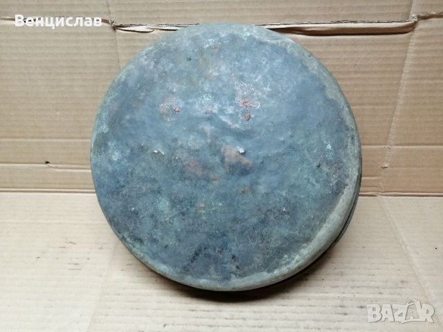 Стара Кована Медна Тава За Баница. , снимка 4 - Антикварни и старинни предмети - 35838852
