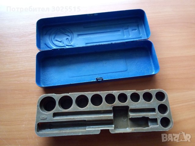 Стара Руска метална кутия за инструменти, за гедоре , снимка 3 - Гедорета - 41211371