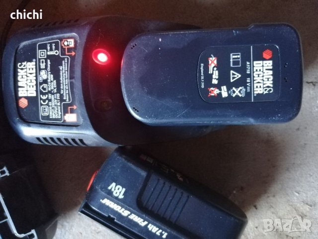 Зарядно BLACK&DECKER+ДВЕ БАТЕРИИ, снимка 6 - Батерии, зарядни - 39229244