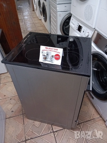 Чисто нова тясна 50см иноксова свободно стояща печка с керамичен плот Gorenje с 2 години Гаранция!, снимка 2 - Печки, фурни - 53832591