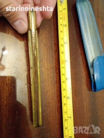 гравирано дегустационно старо джобно ножче нож джобна ножка, снимка 7 - Антикварни и старинни предмети - 53209443