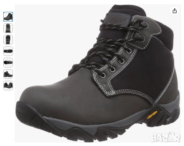 туристически обувки Hi-Tec Terra Trail Mid 200, водоустойчиви номер 41,5- 42, снимка 5 - Мъжки боти - 52726962