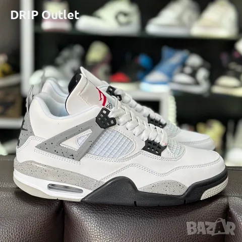 !НОВИ! Jordan 4 Retro | White Cement | + КУТИЯ