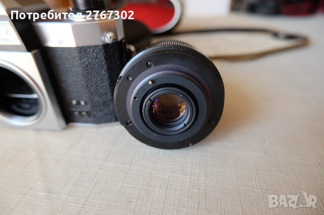 Praktica & Pentacon 29mm f2.8 Lens. M42 Mount., снимка 9 - Фотоапарати - 53799730