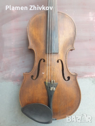 Стара цигулка /цяла/ , снимка 2 - Антикварни и старинни предмети - 53618012