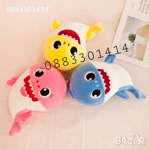 Бебе Акула Baby Shark Бейби Шарк Плюшени , снимка 5 - Плюшени играчки - 39627161