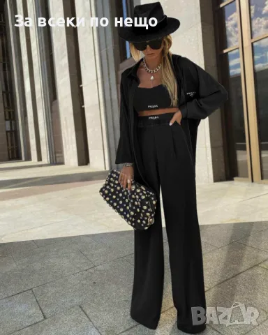 Prada Дамски Комплект С 3 части🔝Дамски Комплект С Три части Прада Код A412, снимка 2 - Комплекти - 49032257