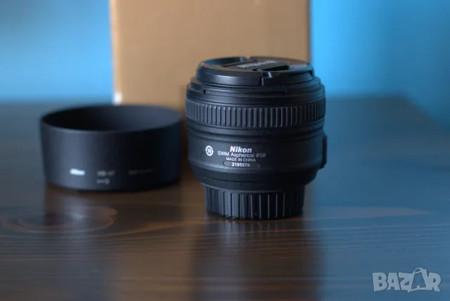 Обектив Nikon AF-S 50mm f1.8G, снимка 2 - Обективи и филтри - 55890183