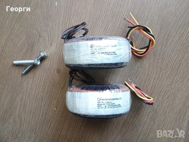 2 x Toroid Pair (2x20V 220W each) Taiwan , снимка 7 - Ресийвъри, усилватели, смесителни пултове - 48024229