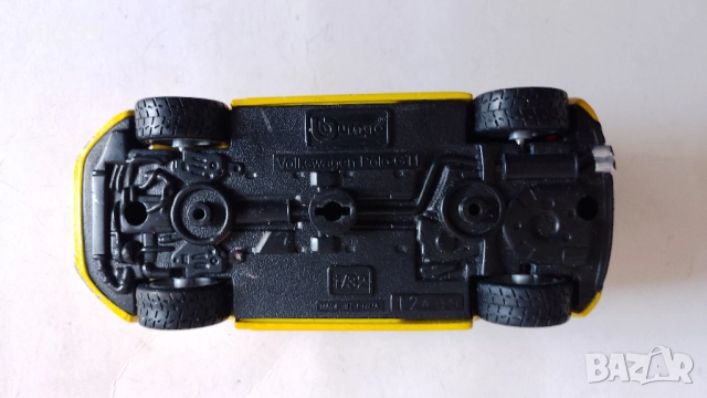 Bburago VOLKSWAGEN Polo GTI Mark 5 Мащаб 1:32, снимка 8 - Колекции - 52809598