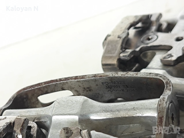 Комбинирани педали с автомат Shimano PD-M323 (SPD / Платформа), снимка 8 - Части за велосипеди - 53508600
