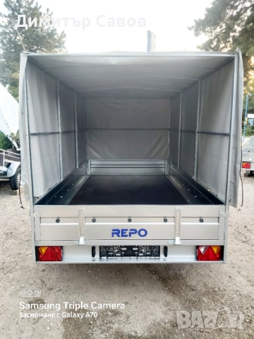 Туристическо ремарке Поп Индъстри с брезент и шпригли H-150, снимка 10 - Ремаркета - 51922008