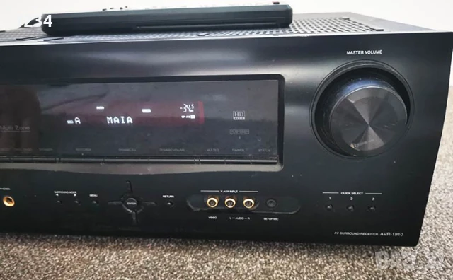 7.1-канален Усилвател DENON AVR-1910 460W с дистанционно домашно кино, снимка 3 - Ресийвъри, усилватели, смесителни пултове - 51384275