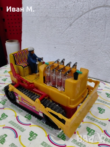 стара ламаринена играчка от 70те, снимка 5 - Антикварни и старинни предмети - 52799480