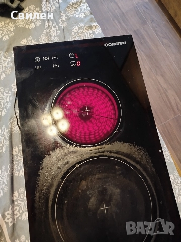 Двоен керамичен плот Daewoo 