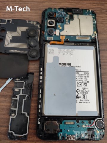 Samsung A13 4g A137 на части основна платка камера батерия звънец слушалка бутони блок захранване, снимка 2 - Резервни части за телефони - 41794520