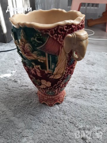 много красива ваза, снимка 3 - Антикварни и старинни предмети - 41341922