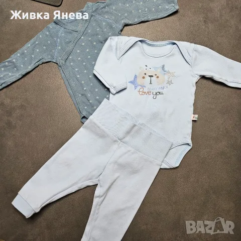 Лот бебешки дрехи за момче , р. 68 (H&M, Zara, Pepco, LC Waikiki) – общо или на лотове -16части, снимка 4 - Комплекти за бебе - 56217470