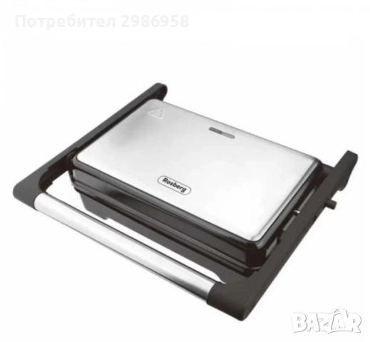 Тостер-сандвич Rosberg 1500W, снимка 1