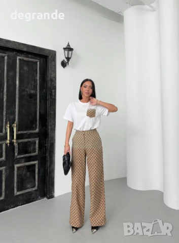 Уникален GUCCI комплект от две части, снимка 3 - Комплекти - 50510291