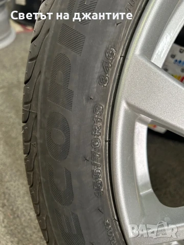 Джанти с Гуми 19 Цола за BMW I3 155/70/19 Нови, снимка 7 - Гуми и джанти - 51042033