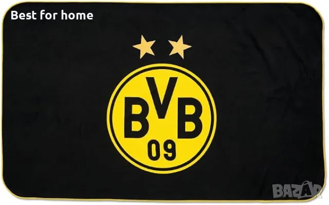 Борусия Дортмунд BVB 09 Спортна кърпа от микрофибър, 130-180 см