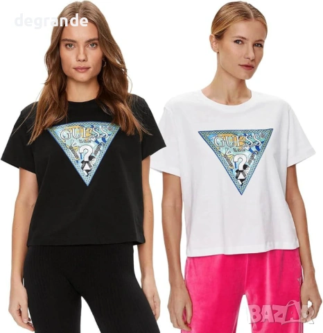 Памучна Тениска Guess