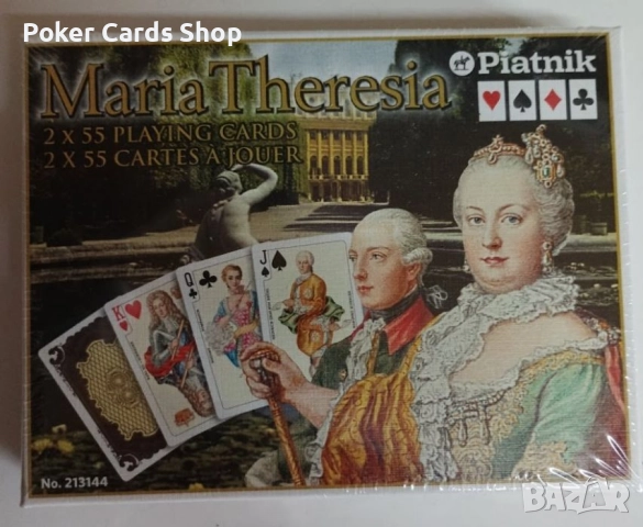 НОВИ Луксозни карти за игра на търговската марка Piatnik®, снимка 6 - Карти за игра - 52510601