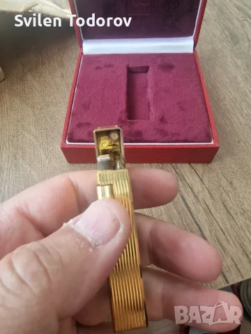 Позлатена запалка Colibrì , снимка 6 - Запалки - 56329974