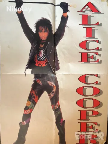 Рок и метъл плакати vintage 8 бр. 90те, снимка 2 - Колекции - 48432376