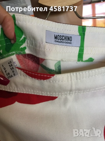 Пола Moschino (Cheap and Chic), размер 40IT, снимка 9 - Поли - 51718083