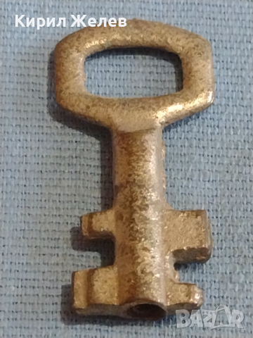 Старо рядко ключе от соца за каса,сейф за КОЛЕКЦИЯ ДЕКОРАЦИЯ БИТОВ КЪТ 40956, снимка 3 - Други ценни предмети - 44727713