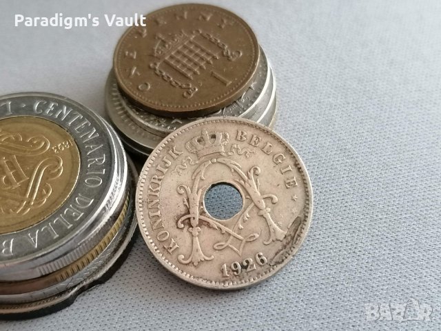 Монета - Белгия - 10 сентима | 1926г., снимка 2 - Нумизматика и бонистика - 41323853