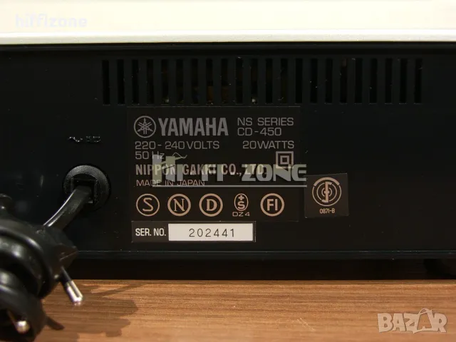 CD Yamaha cd-450, снимка 8 - Ресийвъри, усилватели, смесителни пултове - 47890649