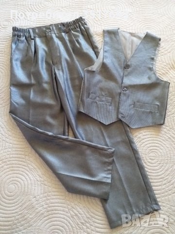 Детски костюм  , сако  ,  панталон , елек  146 / 152, снимка 3 - Други - 41861640