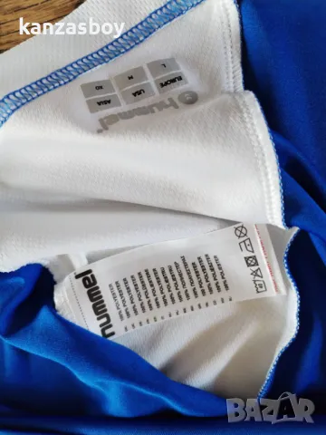 Oldham Athletic x hummel 2019-20 Home Kit - мъжка футболна тениска КАТО НОВА Л, снимка 7 - Тениски - 50169835