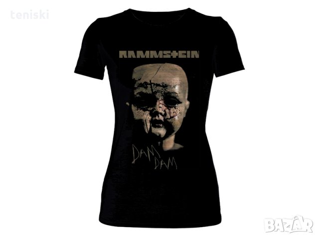  Дамски рок тениски Rammstein 6 модела, снимка 4 - Тениски - 34406109