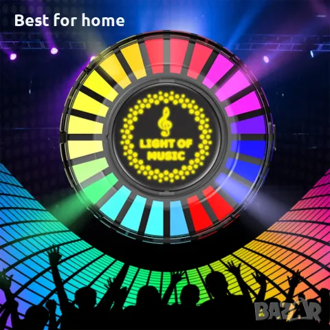 Мини диска лампа- - за автомобил, камион за дома- ММВ F5, снимка 4 - Други - 49779514